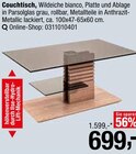 Couchtisch bei Opti-Wohnwelt im Neubrandenburg Prospekt für 699,00 €