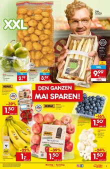 Spargel im Netto Marken-Discount Prospekt "Aktuelle Angebote" mit 51 Seiten (Heidelberg)