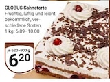 Sahnetorte Angebote von GLOBUS bei GLOBUS Brühl für 6,20 €