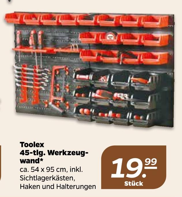 NETTO mit dem Scottie Stößen - Werkzeugwand Werkzeugwand Angebot bei NETTO mit dem Scottie Stößen im Prospekt Günstig. Besser. Für Dich.