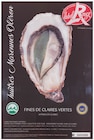 Huîtres fines de claire vertes marennes oléron en promo chez Colruyt Saint-Chamond à 9,99 €