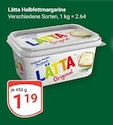 Aktuelles Lätta Halbfettmargarine Angebot bei GLOBUS in Mannheim ab 1,19 €