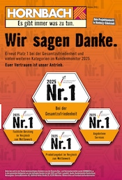 Aktueller Hornbach Baumärkte Prospekt in Schenefeld und Umgebung, "Wir sagen Danke." mit 34 Seiten, 01.10.2025 - 29.10.2025