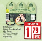 Vegane Schinkenwürfel oder Bacon von Billie Green im aktuellen EDEKA Prospekt