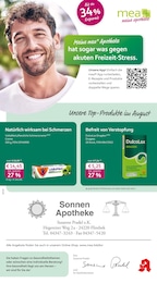 Aktueller mea - meine apotheke Apotheken Prospekt für Molfsee: Unsere August-Angebote mit 4} Seiten, 01.08.2026 - 31.08.2026