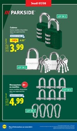 Cadenas Angebote im Prospekt "Le vrai prix des bonnes choses" von Lidl Cadenas Angebote im Prospekt "Le vrai prix des bonnes choses" von Lidl auf Seite 38