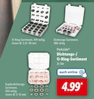 O-Ring-Sortiment von Parkside für 4,99 € bei Lidl im Angebot O-Ring-Sortiment von Parkside im aktuellen Lidl Prospekt
