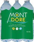 Eau de source de montagne d'Auvergne - MONT DORE - Intermarché Hyper à Poitiers Eau de source de montagne d'Auvergne - MONT DORE en promo chez Intermarché Hyper Poitiers à 1,80 €