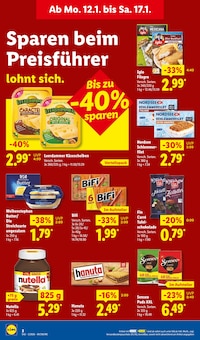 Nutella im aktuellen Lidl Prospekt (Mannheim) Nutella im Lidl Prospekt "LIDL LOHNT SICH" mit 66 Seiten (Mannheim)
