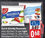 Aktuelle Mozzarella Angebote bei Marktkauf in Stuttgart Aktuelles Mozzarella 45% Fett i. Tr. Angebot bei Marktkauf in Stuttgart ab 0,68 €