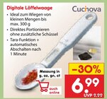 Digitale Löffelwaage im Angebot bei Netto Marken-Discount in Jena Digitale Löffelwaage Angebote von Cucinova bei Netto Marken-Discount Jena für 6,99 €