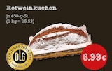 Rotweinkuchen im Angebot bei REWE in Bensheim Rotweinkuchen Angebote bei REWE Bensheim für 6,99 €