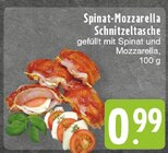 Aktuelles Spinat-Mozzarella Schnitzeltasche Angebot bei E center in Duisburg ab 0,99 €