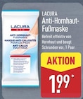 Anti-Hornhaut-Fußmaske von Lacura im aktuellen ALDI Nord Prospekt für 1,99 €