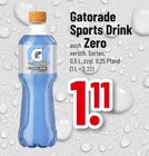 Sports Drink Zero Angebote von Gatorade bei Trinkgut Weinheim für 1,11 €