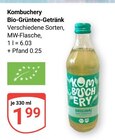 Bio-Grüntee-Getränk im Angebot bei GLOBUS in Salzgitter Bio-Grüntee-Getränk Angebote von Kombuchery bei GLOBUS Salzgitter für 1,99 €