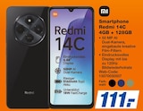 Smartphone Redmi 14C 4GB + 128GB bei expert im Weißenfels Prospekt für 111,00 €