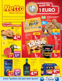 Kaffee Angebot im aktuellen Netto Marken-Discount Prospekt auf Seite 1