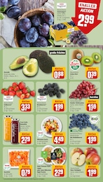 Blaubeeren Angebot im aktuellen REWE Prospekt auf Seite 10
