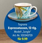 Espressotassen von Tognana für 9,99 € bei Lidl im Angebot Espressotassen von Tognana im aktuellen Lidl Prospekt
