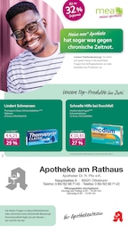 mea - meine apotheke Prospekt für München mit 4 Seiten mea - meine apotheke Prospekt für München: "Unsere Juni-Angebote", 4 Seiten, 01.06.2025 - 30.06.2025