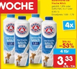 Die frische Milch Angebote von Bärenmarke bei Netto Marken-Discount Bremerhaven für 3,33 €