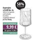 Superglas »CLUB No. 4« Angebote bei EDEKA Singen für 9,99 €