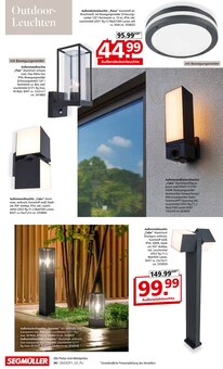 Kamera im Segmüller Prospekt "LEUCHTEN SPEZIAL" mit 38 Seiten (Augsburg)