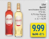 Apéritif von Lillet im aktuellen diska Prospekt für 9,99 €