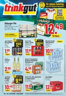Whiskey im Trinkgut Prospekt "Aktuelle Angebote" mit 10 Seiten (Wuppertal)