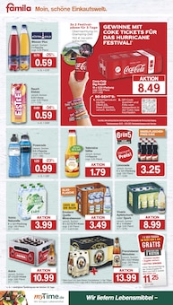 Cola im famila Nordwest Prospekt "Markt - Angebote" mit 37 Seiten (Osnabrück)