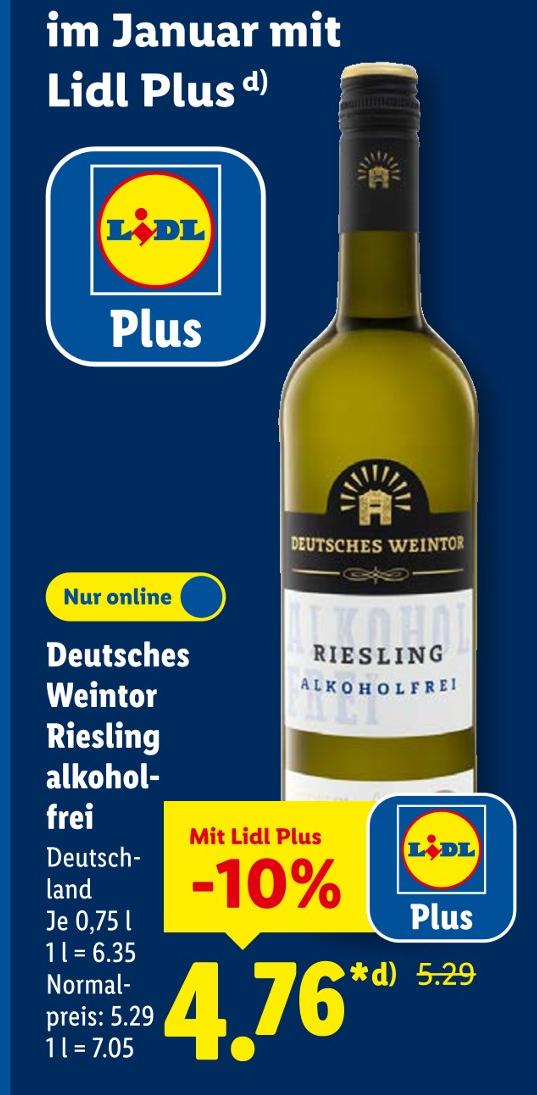 Riesling alkoholfrei