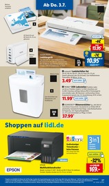 Aktenvernichter im Lidl Prospekt in Friedrichshafen Aktueller Lidl Prospekt mit Aktenvernichter, "LIDL LOHNT SICH", Seite 37