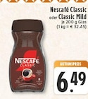 Classic oder Classic Mild Angebote von Nescafé bei E center Niederkassel für 6,49 €