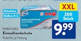 Einmalhandschuhe im ALDI SÜD Prospekt Einmalhandschuhe von Power Force im aktuellen ALDI SÜD Prospekt für 9,99 €