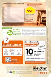 Prix et réduction Radiateur Inertie dans le prospectus Weldom en cours Offre Radiateur Inertie dans le catalogue Weldom du moment à la page 8