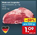 Aktuelle Rindfleisch Angebote bei Netto Marken-Discount in Heilbronn Aktuelles Wade vom Jungbullen Angebot bei Netto Marken-Discount in Heilbronn ab 1,09 €