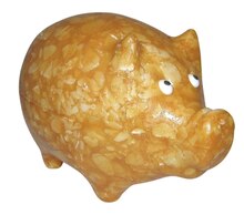 Migros France Marignier - Cochon en nougatine Promo Cochon en nougatine dans le catalogue Migros France "Chocolatez votre Noël !" à Marignier
