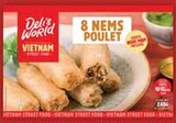 8 nems au poulet surgelés - DELI'S WORLD dans le catalogue Intermarché