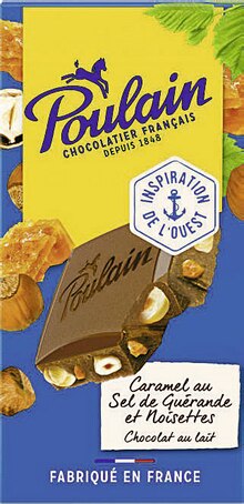 Chocolat au lait caramel au sel de guérande et noisettes - Géant Casino à Tremblay-en-France Chocolat au lait caramel au sel de guérande et noisettes en promo chez Géant Casino Tremblay-en-France à 2,06 €