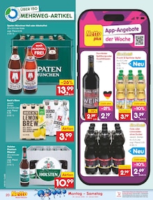 Bier im Netto Marken-Discount Prospekt "Aktuelle Angebote" mit 57 Seiten (Magdeburg)