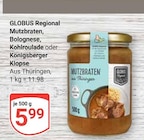 Aktuelles Mutzbraten Angebot bei GLOBUS in Erfurt ab 5,99 €