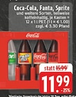 Coca-Cola im Angebot bei EDEKA in Hamm Coca-Cola Angebote von Coca-Cola bei EDEKA Hamm für 11,99 €