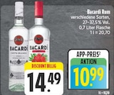 Rum Angebote von Bacardi bei E center Bamberg für 10,99 €