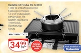 Aktuelles Raclette mit Fondue RG-124930 Angebot bei GLOBUS in Bochum ab 34,99 €