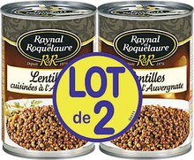 Alimentation électrique - RAYNAL ET ROQUELAURE dans le catalogue Géant Casino Lentilles cuisinées à l’Auvergnate - RAYNAL ET ROQUELAURE à 1,67 € en promo chez Géant Casino