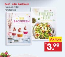 Netto Marken-Discount St. Johann - Koch- oder Backbuch Koch- oder Backbuch Angebot bei Netto Marken-Discount St. Johann im Prospekt "GARANTIERT NIRGENDWO GÜNSTIGER"