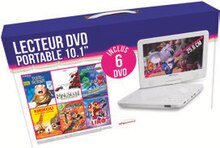 Carrefour Market Courbevoie - Coffret Lecteur DVD + 6 films Promo Coffret Lecteur DVD + 6 films dans le catalogue Carrefour Market "Objectif noël" à Courbevoie