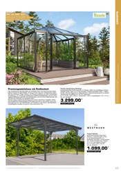 Carport im RHG Baucentrum Prospekt in Plauen Aktueller RHG Baucentrum Prospekt mit Carport, "MEIN GARTEN!", Seite 69