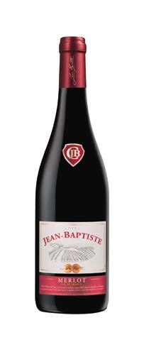 Auchan Mazeley - Cuvée Jean-Baptiste Merlot Rouge Promo Cuvée Jean-Baptiste Merlot Rouge dans le catalogue Auchan Auchan à Mazeley